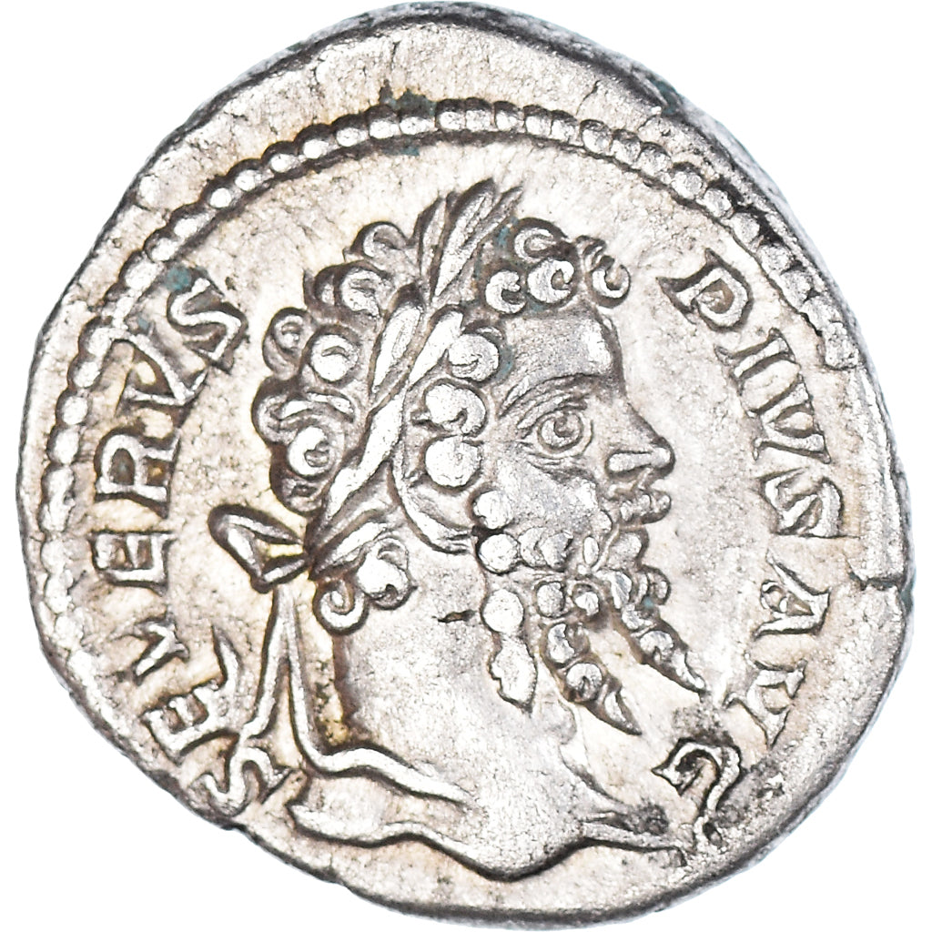Coin, Septimius Severus, Denarius, 206, Rome, AU(50-53), Silver, RIC:201