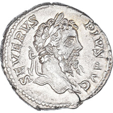 Coin, Septimius Severus, Denarius, 206, Rome, AU(50-53), Silver, RIC:201