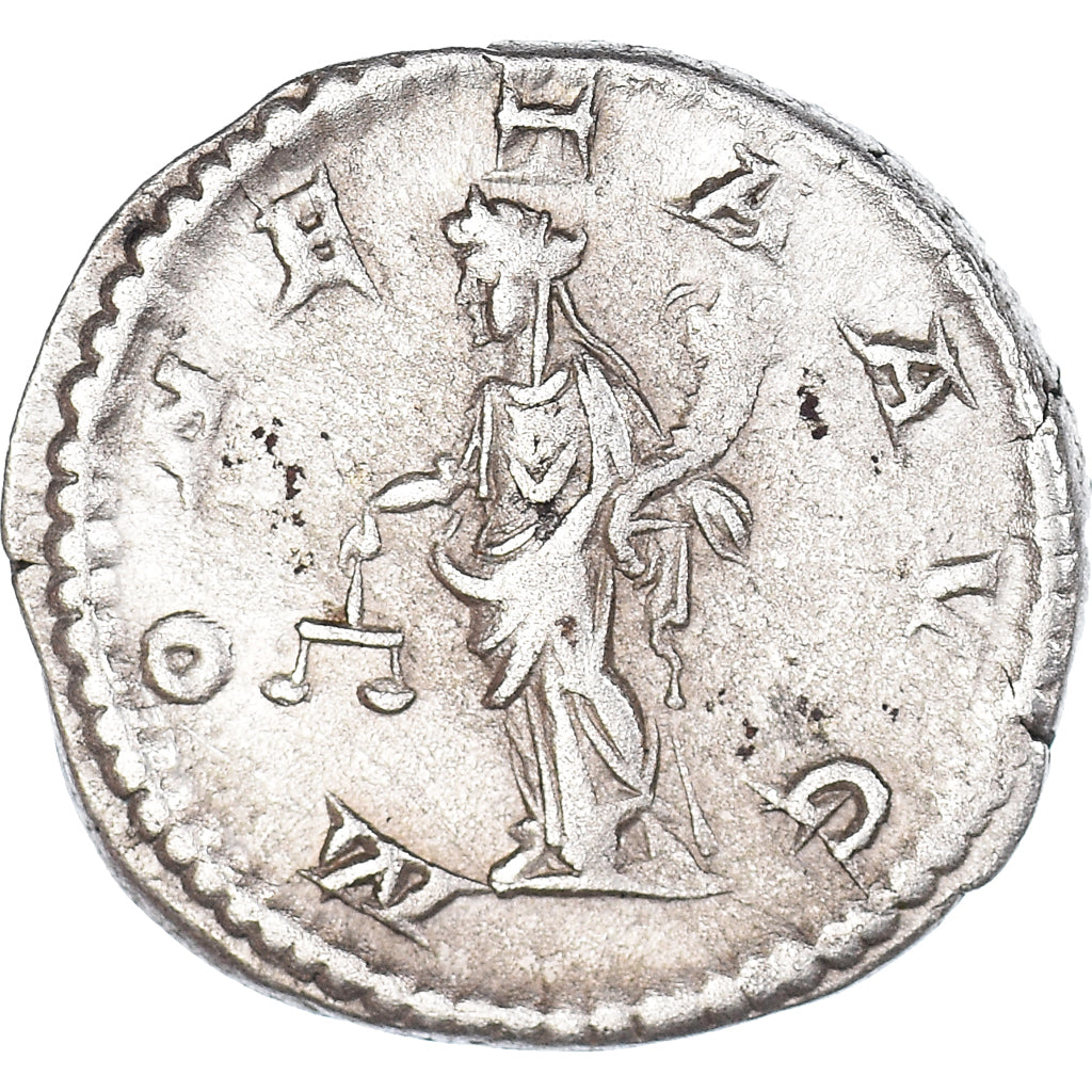 Coin, Caracalla, Denarius, 213, Rome, AU(50-53), Silver, RIC:236