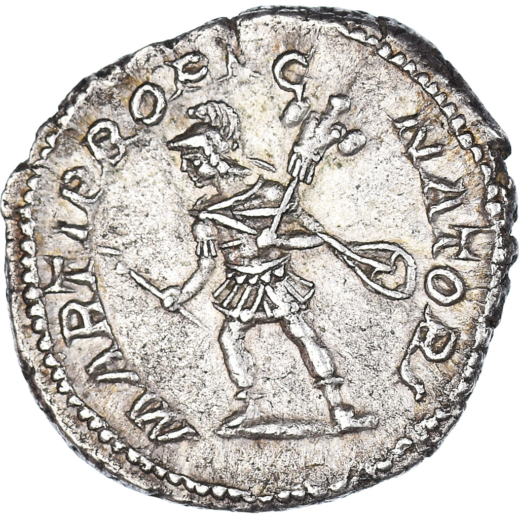 Coin, Caracalla, Denarius, 210-213, Rome, AU(50-53), Silver, RIC:223