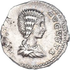 Coin, Julia Domna, Denarius, 196-211, Rome, AU(50-53), Silver, RIC:577