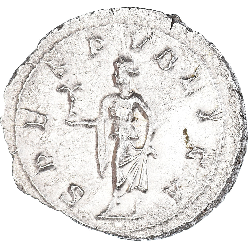 Coin, Severus Alexander, Denarius, AD 232, Rome, AU(55-58), Silver, RIC:254d