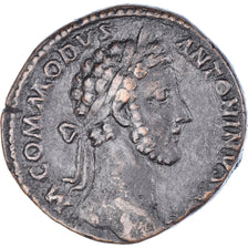 Moneta, Commodus, Sesterzio, 180, Rome, BB, Bronzo, RIC:301a