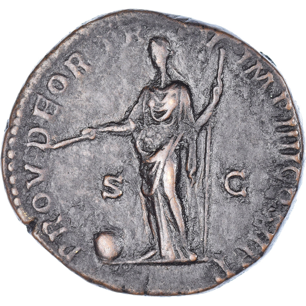 Moneta, Commodus, Sesterzio, 180, Rome, BB, Bronzo, RIC:301a