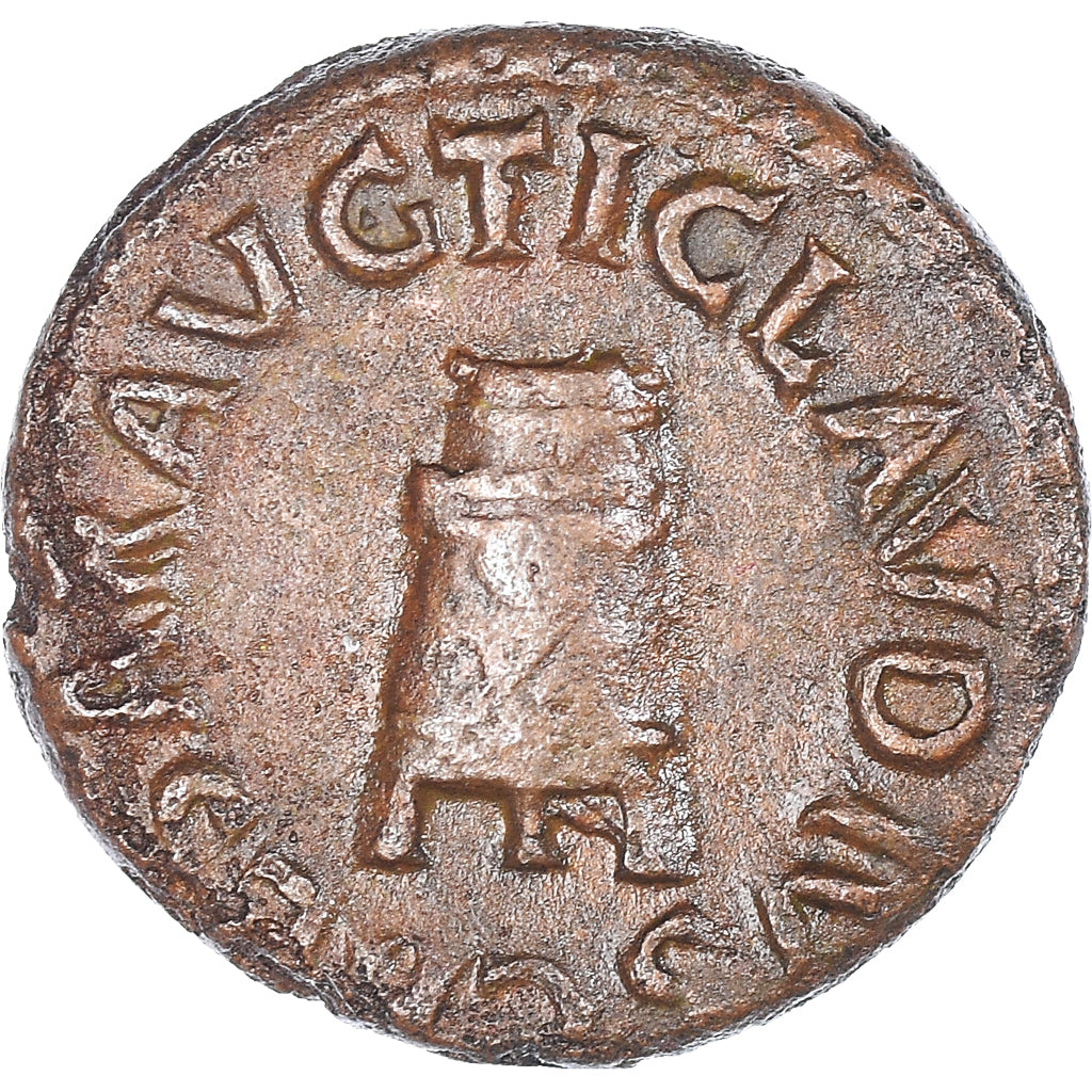 Coin, Claudius, Quadrans, 41 AD, Rome, EF(40-45), Bronze, RIC:84
