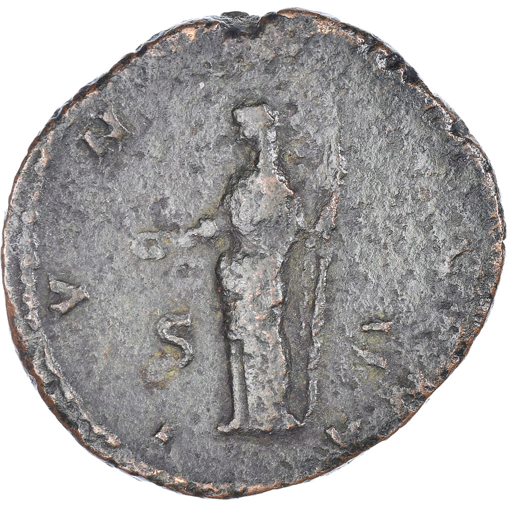 Coin, Crispina, As, 178-182, Rome, VF(30-35), Bronze, RIC:680