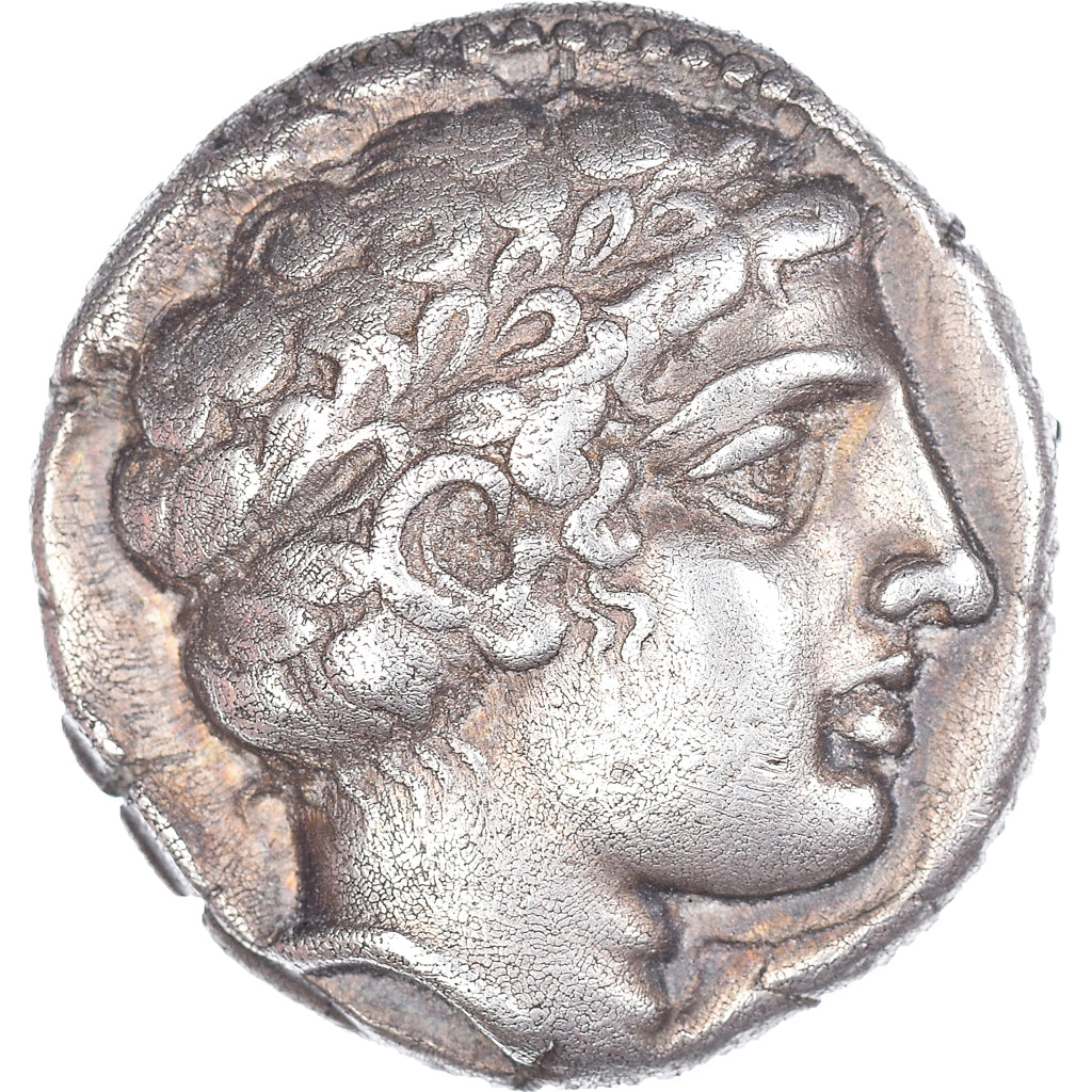 Moneda, Macedonia, Chalkidian League, Tetradrachm, 420-365 BC, Olynthos, MBC