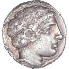 Moeda, Macedónia, Chalkidian League, Tetradrachm, 420-365 BC, Olynthos