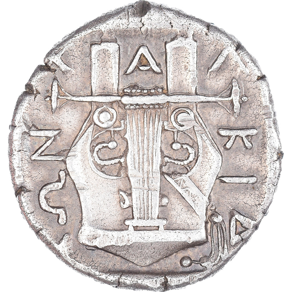 Moneda, Macedonia, Chalkidian League, Tetradrachm, 420-365 BC, Olynthos, MBC