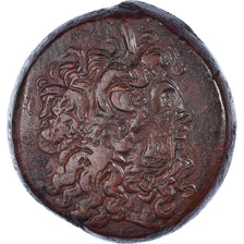 Monnaie, Égypte, Ptolémée VI-VIII, Bronze Æ, 180-116 BC, Alexandrie, TTB
