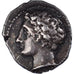 Coin, Massalia, Obol, 350-150 BC, Marseille, AU(50-53), Silver