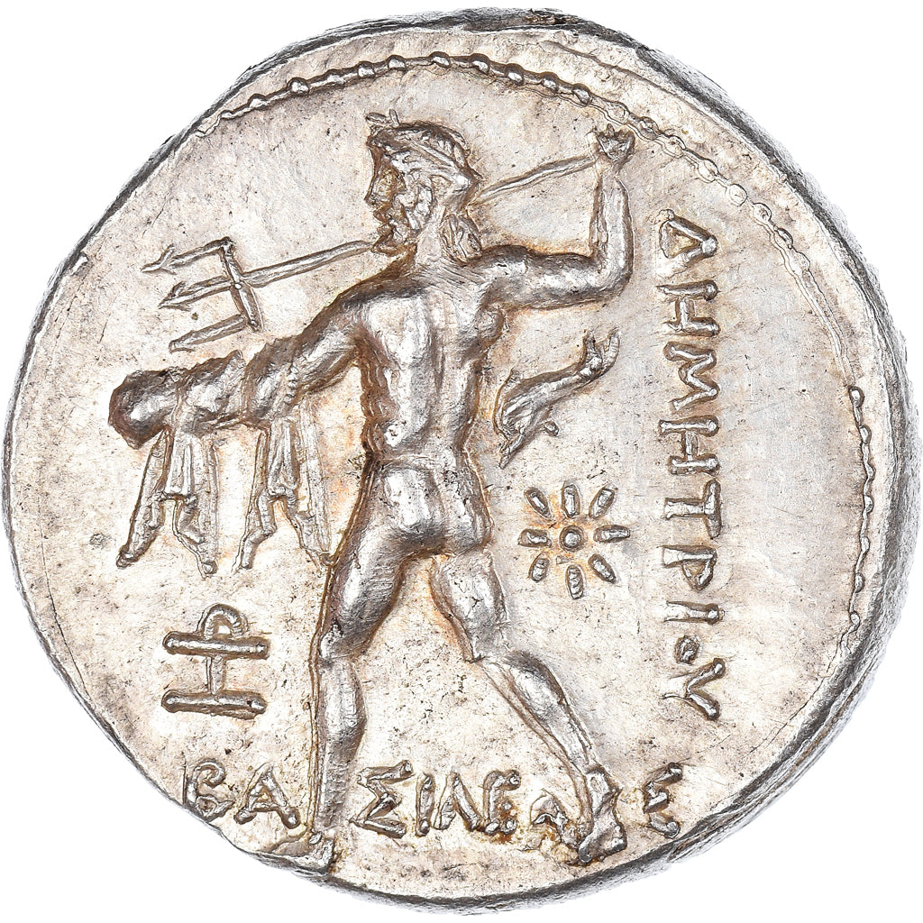 Coin, Kingdom of Macedonia, Demetrios Poliorketes, Tetradrachm, 294-293 BC