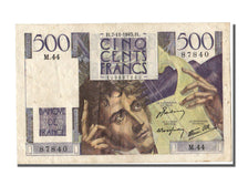 France, 500 Francs, 500 F 1945-1953 ''Chateaubriand'', 1945, KM #129a,...