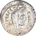 Moneta, Julius Caesar, Denarius, 44 BC, Rome, BB+, Argento, Crawford:480/13