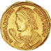 Moneda, Valentinian I, Solidus, 364-367, Thessalonica, Rare, EBC, Oro, RIC:3a