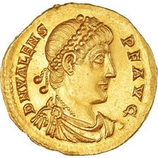 Moeda, Valens, Solidus, 367-375, Trier, MS(63), Dourado, RIC:17e, Depeyrot:45/1