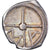 Coin, Massalia, Obol, 121-82 BC, Marseille, Rare portrait, EF(40-45), Silver