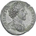 Coin, Marcus Aurelius, Sestertius, 153-154, Rome, AU(50-53), Bronze, RIC:1312