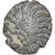 Münze, Bellovaci, Bronze au coq, Ist century BC, SS, Bronze, Delestrée:509