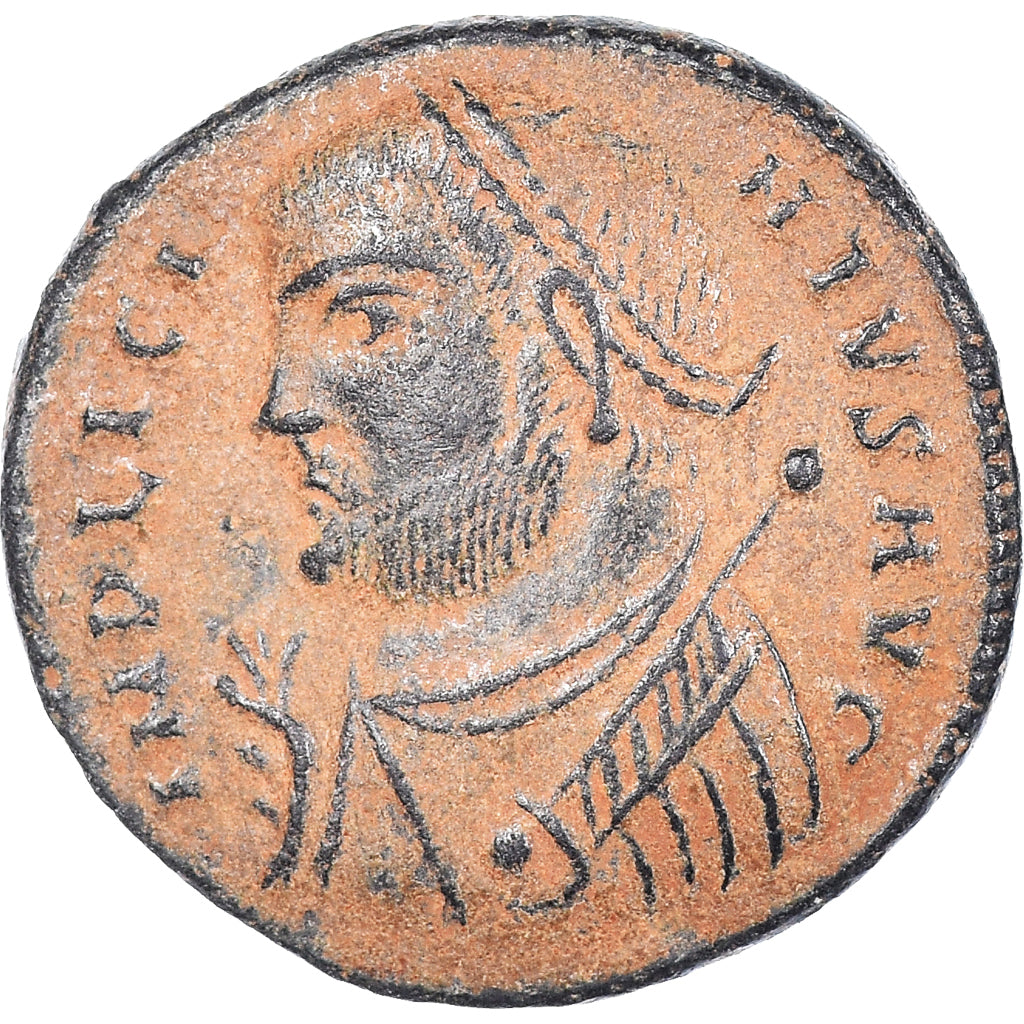 Coin, Licinius I, Follis, 317-320, Kyzikos, EF(40-45), Bronze, RIC:9