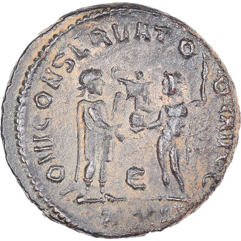 Coin, Diocletian, Antoninianus, AD 285, Antioch, AU(50-53), Billon, RIC:325