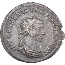 Coin, Diocletian, Antoninianus, AD 285, Antioch, EF(40-45), Billon, RIC:325