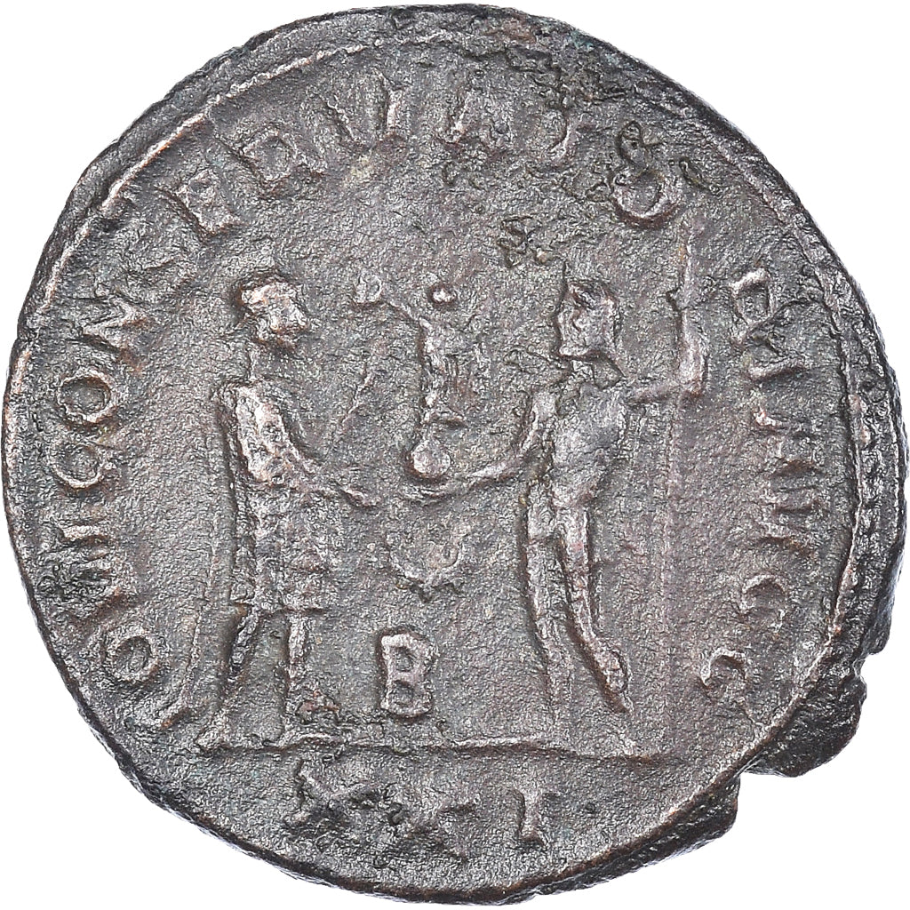 Coin, Diocletian, Antoninianus, AD 285, Antioch, EF(40-45), Billon, RIC:325