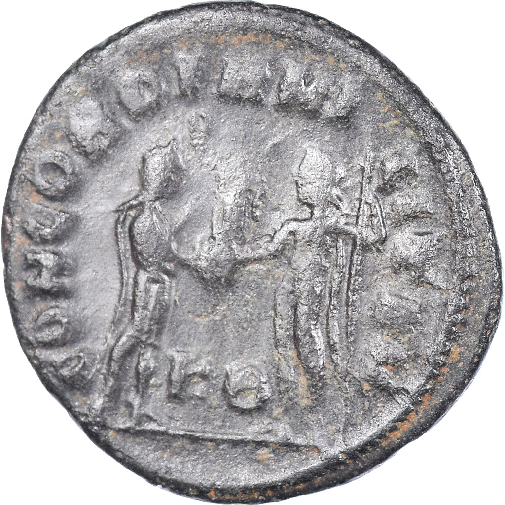 Moneda, Diocletian, Fraction Æ, 295-299, Kyzikos, MBC, Bronce, RIC:15a