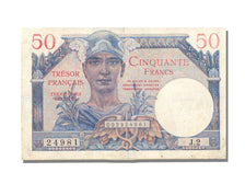 France, 50 Francs, 1947 French Treasury, 1947, KM #M8, EF(40-45), J.2, Fayette..