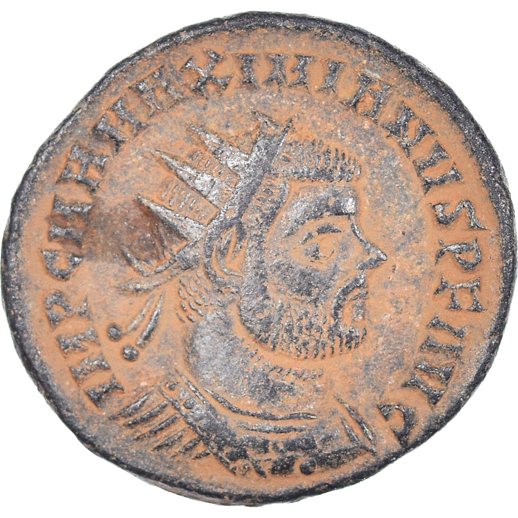 Moeda, Maximianus, Fraction Æ, 295-299, Kyzikos, EF(40-45), Bronze, RIC:15b