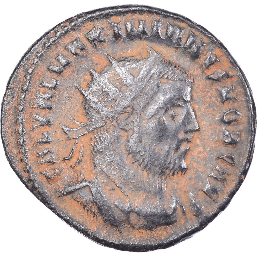 Coin, Galerius, Fraction Æ, 295-299, Kyzikos, EF(40-45), Bronze, RIC:19b