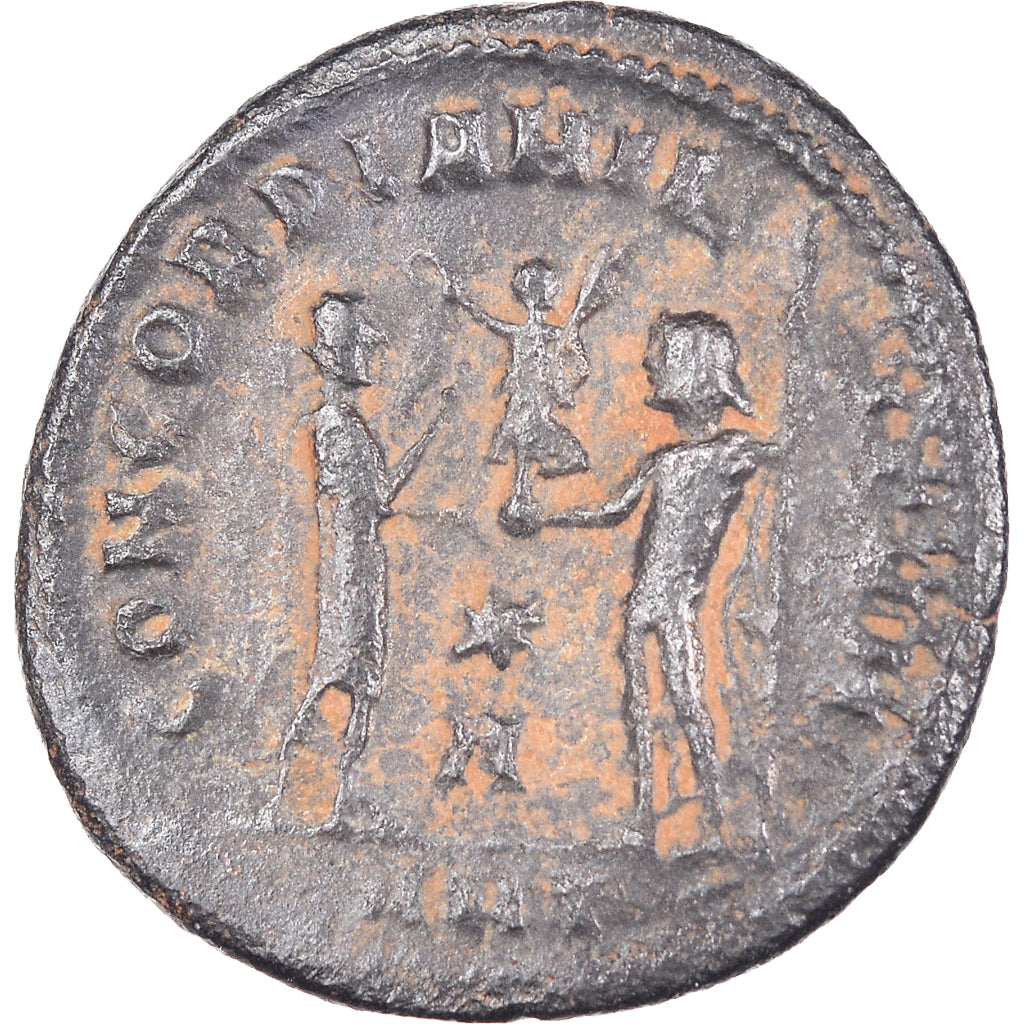 Moeda, Maximianus, Fraction Æ, 296, Antioch, EF(40-45), Lingote, RIC:60b