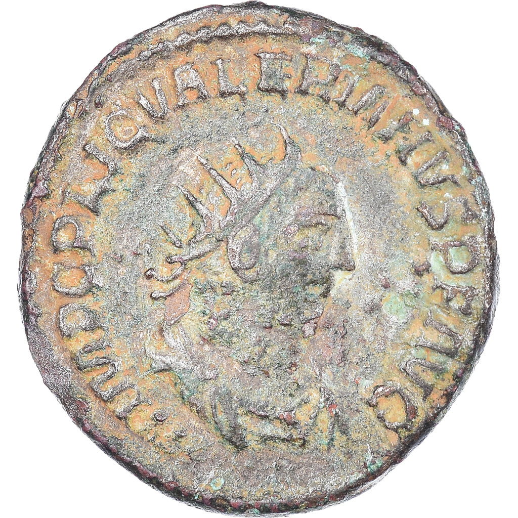 Moeda, Valerian I, Antoninianus, 255-256, Samosata, EF(40-45), Lingote, RIC:287