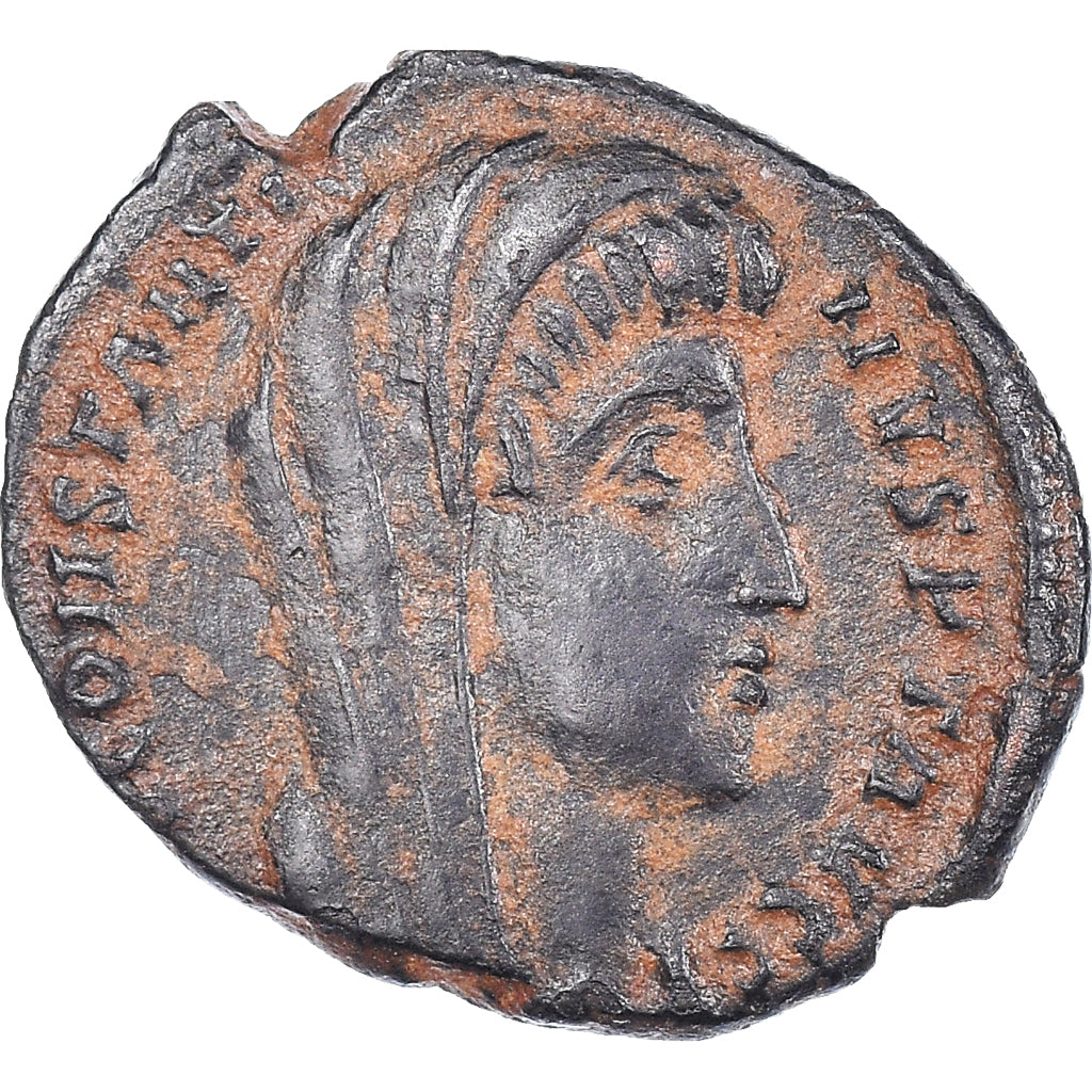 Monnaie, Divus Constantin I, Follis, 347-348, Antioche, TTB, Bronze, RIC:112