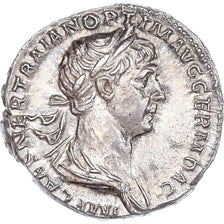 Monnaie, Trajan, Denier, 116-117, Rome, SPL, Argent, RIC:331