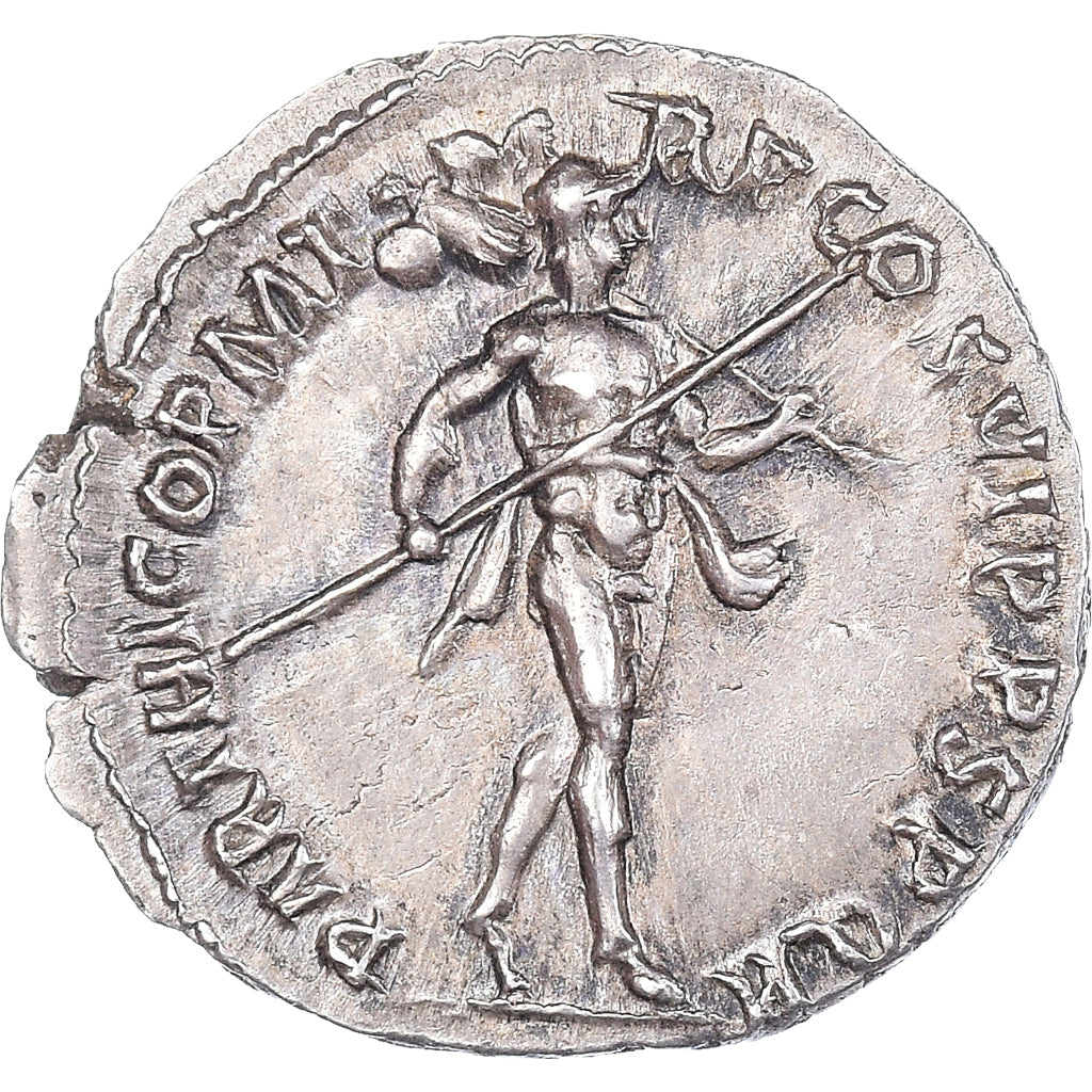 Monnaie, Trajan, Denier, 116-117, Rome, SPL, Argent, RIC:331