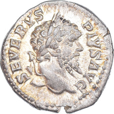 Coin, Septimius Severus, Denarius, 205, Rome, AU(55-58), Silver, RIC:196