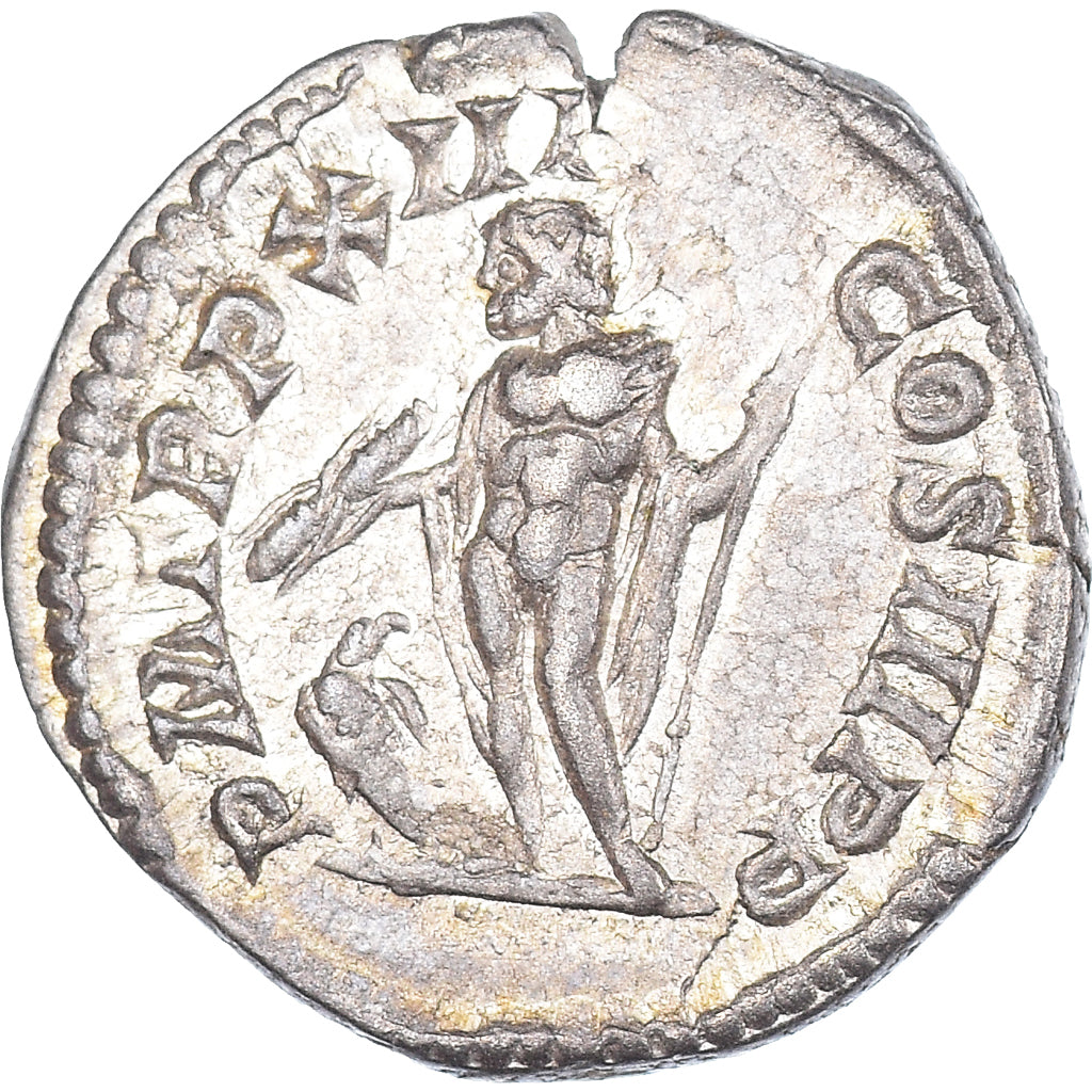 Moneta, Septimius Severus, Denarius, 205, Rome, SPL-, Argento, RIC:196