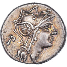 Monnaie, Junia, Denier, 91 BC, Rome, SUP, Argent, Crawford:337/3