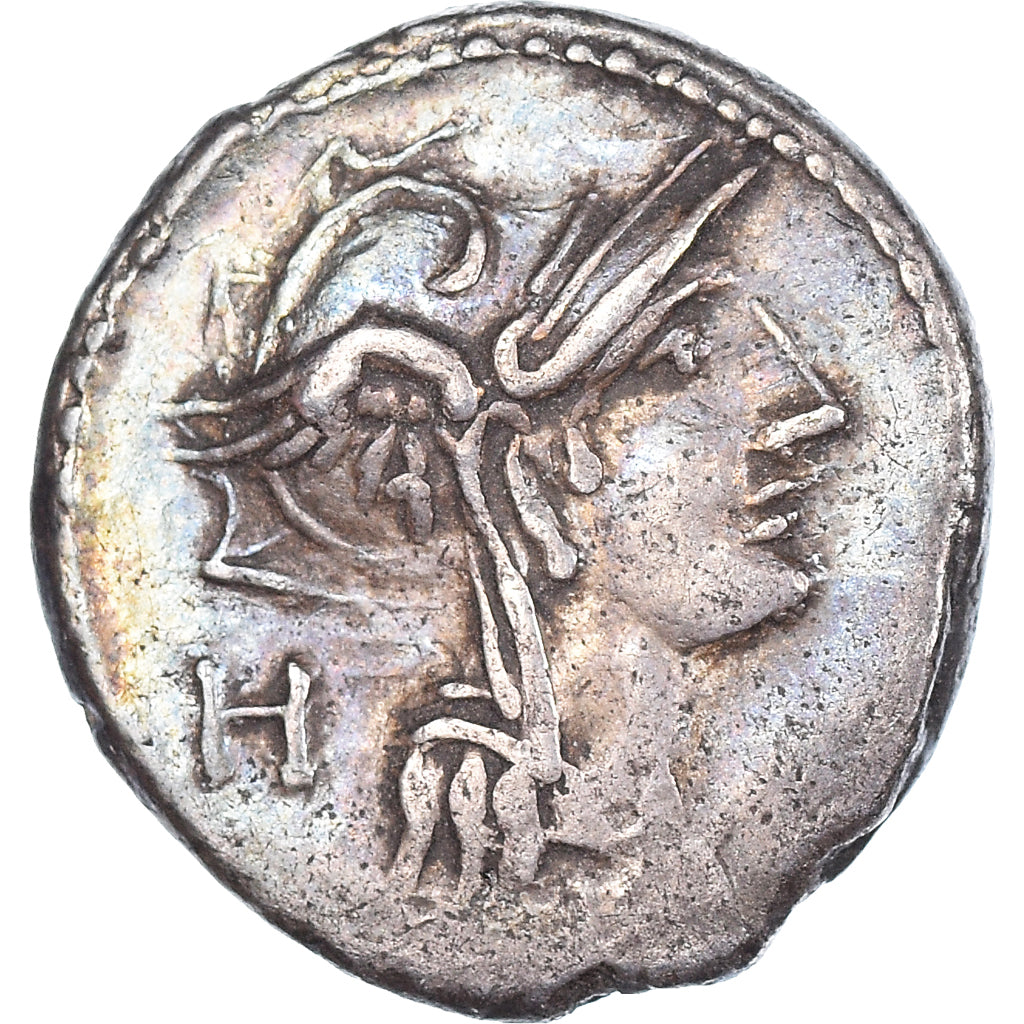 Münze, Junia, Denarius, 91 BC, Rome, SS+, Silber, Crawford:337/3