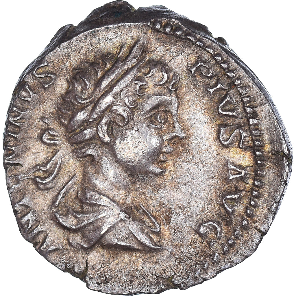 Moneta, Caracalla, Denarius, 201-206, Rome, AU(55-58), Srebro, RIC:141