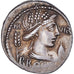 Moneda, Furia, Denarius, 63 BC, Rome, EBC, Plata, Crawford:414/1