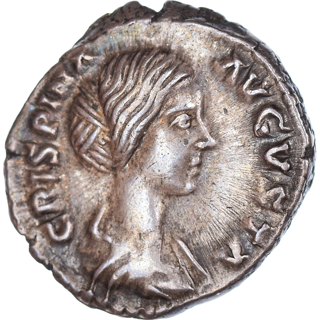 Coin, Crispina, Denarius, AD 178-191, Rome, AU(55-58), Silver, RIC:283