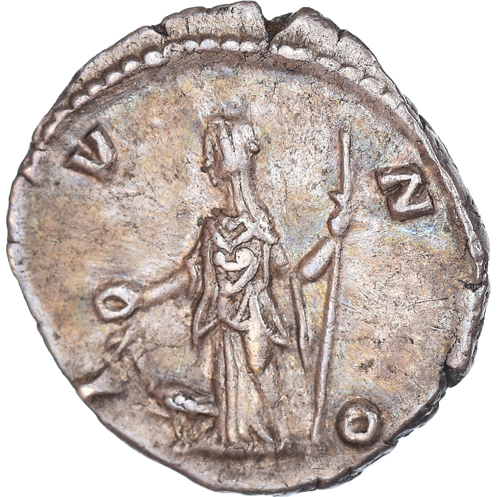Coin, Crispina, Denarius, AD 178-191, Rome, AU(55-58), Silver, RIC:283