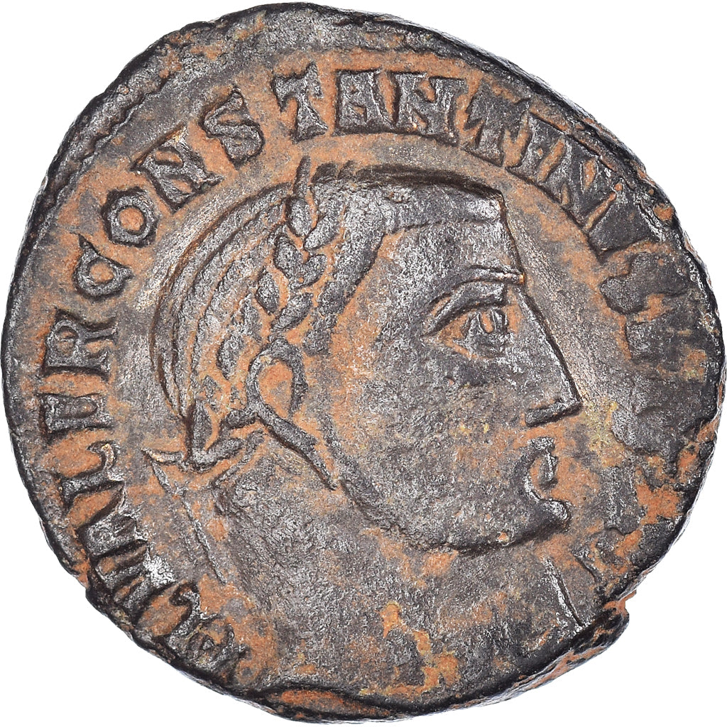 Monnaie, Constantin I, Follis, 314-315, Alexandrie, TTB, Bronze, RIC:6