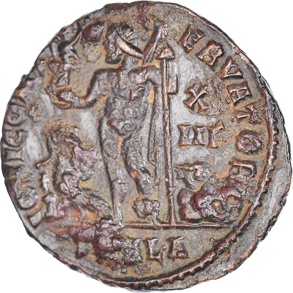 Moneta, Licinius I, Fraction Æ, 321-324, Alexandria, EF(40-45), Brązowy