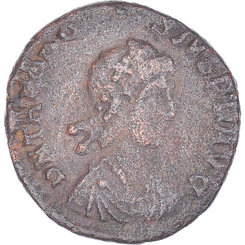 Coin, Theodosius I, Nummus, 392-395, Kyzikos, VF(30-35), Bronze, RIC:29a