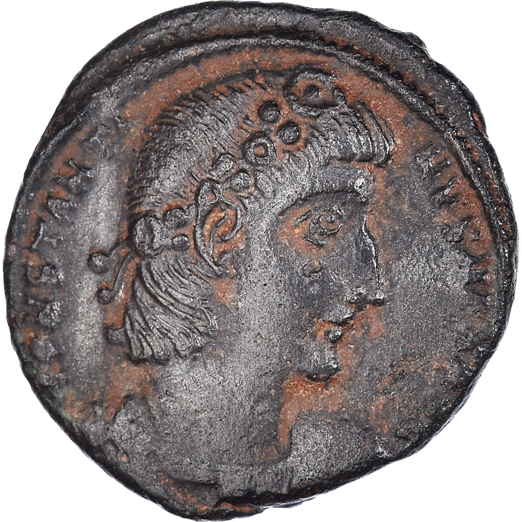 Coin, Constantine I, Nummus, 335-337, Antioch, AU(50-53), Bronze, RIC:108