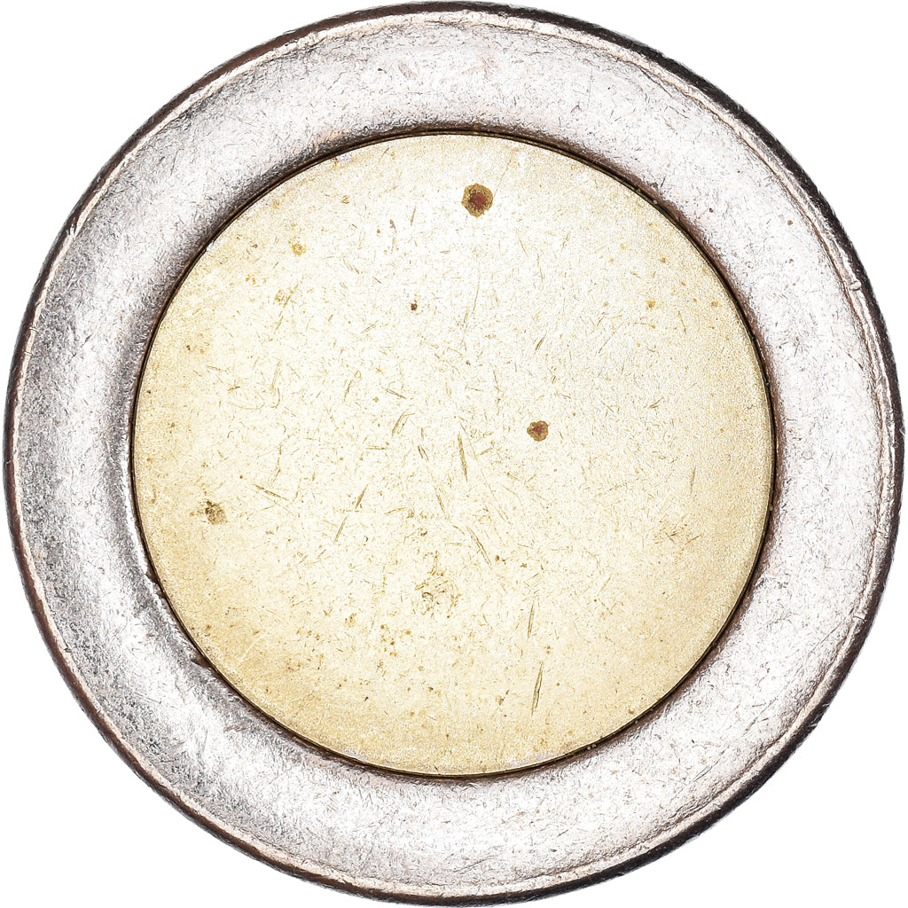 European Union, 2 Euro, Blank planchet, AU(55-58), Bi-Metallic