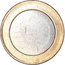 European Union, 1 Euro, Blank planchet, AU(55-58), Bi-Metallic